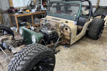 What do you think of my jeep rod project?