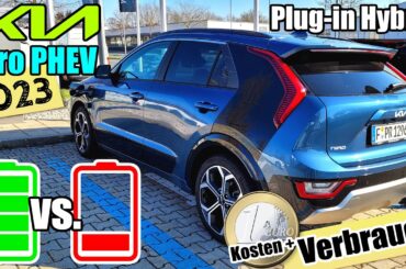 Real-Verbrauch Kia Niro Plug-in Hybrid (183 PS) - PHEV - Pendler Stadt Land Autobahn WLTP Kosten