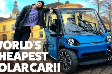 This Tiny Electric Car NEVER Needs Charging!!