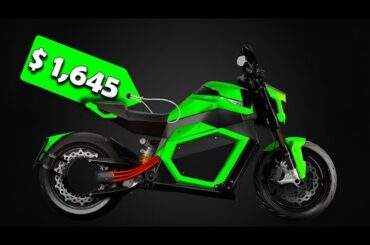 Electric Motorcycles Are CHEAPER Than You Think (under $5k)