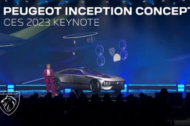 Peugeot Inception Concept l CES 2023 Keynote