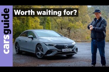 2023 Mercedes-Benz EQE electric car review: New luxury sedan beats waiting for late Tesla Model S?