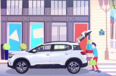 Citroën C5 Aircross SUV - Hands Free Opening Tailgate