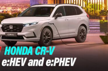 Honda CR-V Makes European Debut With Hybrid And Plug-In Hybrid Options
