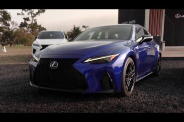 Virtual Tour: The 2021 IS 350 F SPORT at Monterey Car Week | Lexus