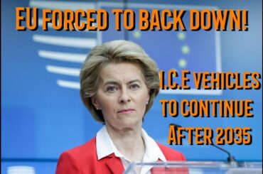EU U-turns on Electric Vehicles and UK Motorists are revolting!