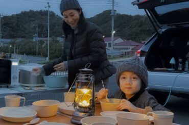 三菱のPHEV「避難訓練も楽しく」篇