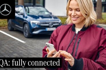 Mercedes me and Connected Services in the New EQA