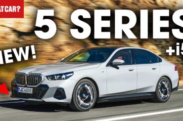 NEW BMW 5 series + fully electric i5 REVEALED! | What Car?
