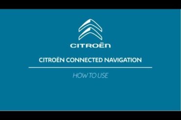 Citroën Connect Nav: How to Use