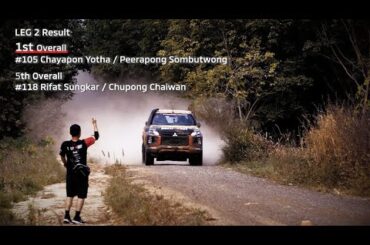 チーム三菱ラリーアートが、初参戦で総合優勝！