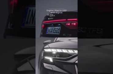 The Audi A8 Digital Matrix LED and digital OLED technology.