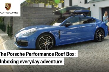 The Porsche Tequipment New Performance Roof Box
