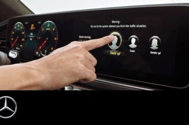 Mercedes-Benz GLE (2018): MBUX (Mercedes-Benz User Experience)