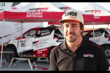 TOYOTA GAZOO Racing | Fernando Alonso keeps an eye on Dakar