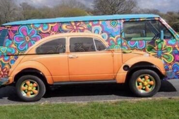 Cool painting on a VW