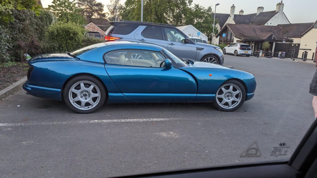 A [TVR Cerbera] in a nice colour