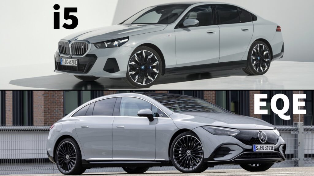 2024 BMW i5 vs. 2023 Mercedes EQE: Can BMW Take Command of the Executive EV Sedan Segment?