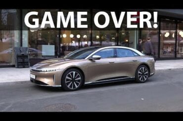 Lucid Air Dream Edition Performance range test - Bjørn Nyland