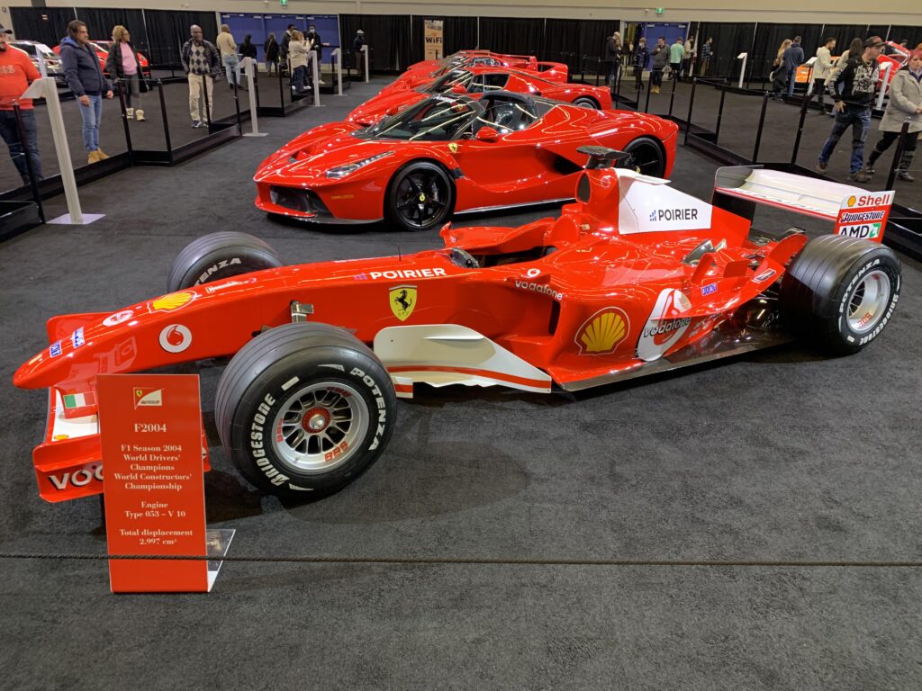 F2004 and LaFerrari [4032x3024]