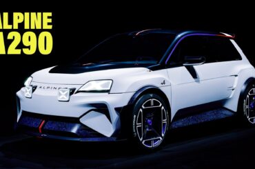 New Alpine A290_B Concept Is An Electrifying Hot Hatch Coming In 2024
