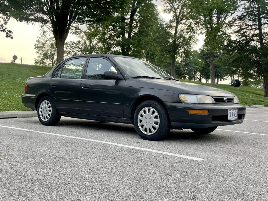 Tell me about the person that drives this manual Toyota car