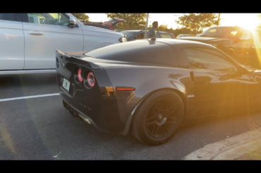 Surge on a built and boosted c6 vette