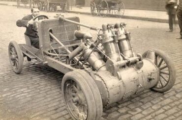 1907 Christie 20-litre V4 Racer