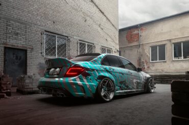 C63 AMG Black Series Stance Build