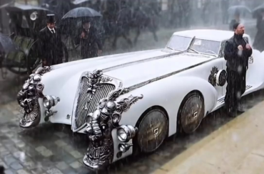 The 6 wheeled Nautilus Car, "The Spirit of Nemo".