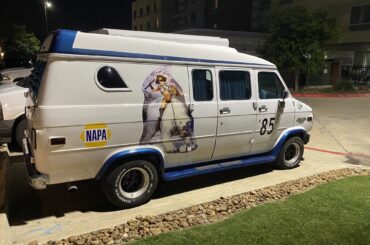 Saw this cool Chevy van, had to stop and grab a pic.