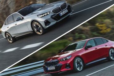 Electric BMW i5 lets you change lanes with your eyes