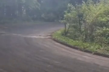 Drifting on Japan touge