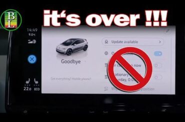 VW stops OTA updates for ID Software 3.0 - All vehicles will get ID Software 3.2 in a workshop