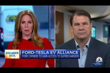 Ford CEO Jim Farley on new Ford-Tesla EV partnership: It's a bet for our customers