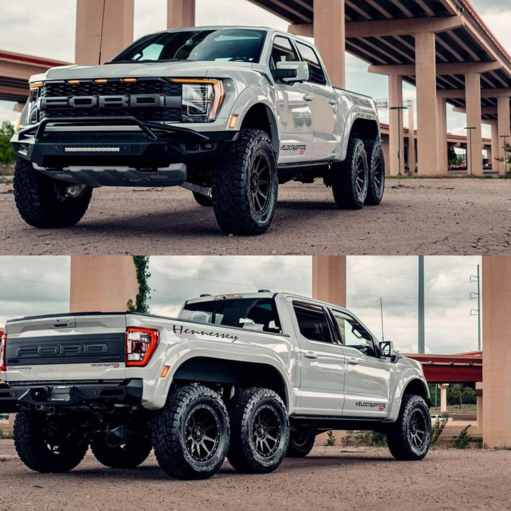 When burning $400k means nothing to you...2023 Ford F150 Hennessey VelociRaptor 6x6