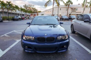 Extremely clean blue E46 M3