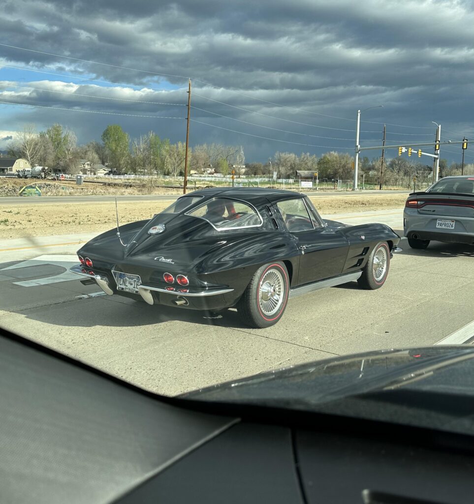 Spotted this Corvette Split Window while I was out this weekend