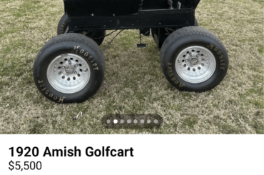 Amish cart conversion