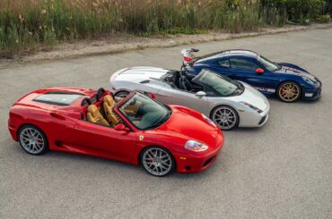 Ferrari 360, Lamborghini Gallardo, Porsche GT4 [1080x1080]