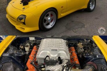 Hellcat swapped Mazda RX-7