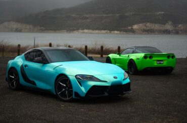 2021 Toyota Supra and 2013 Chevrolet Corvette [3648x5472]