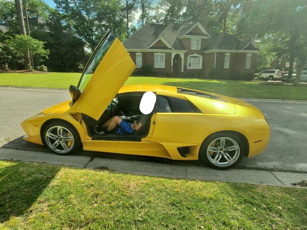 Got to take a ride in a friends 2007 [Lamborghini murielago].