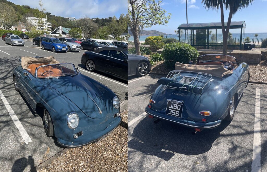 Porsche spotted today, and ideas on the model or year?
