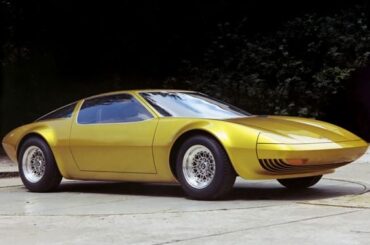 Opel GT/W 'Geneve' concept rotary engined mockup from 1975