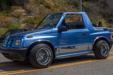 A Tracker lowrider. Chiquito pero picoso 🌶️