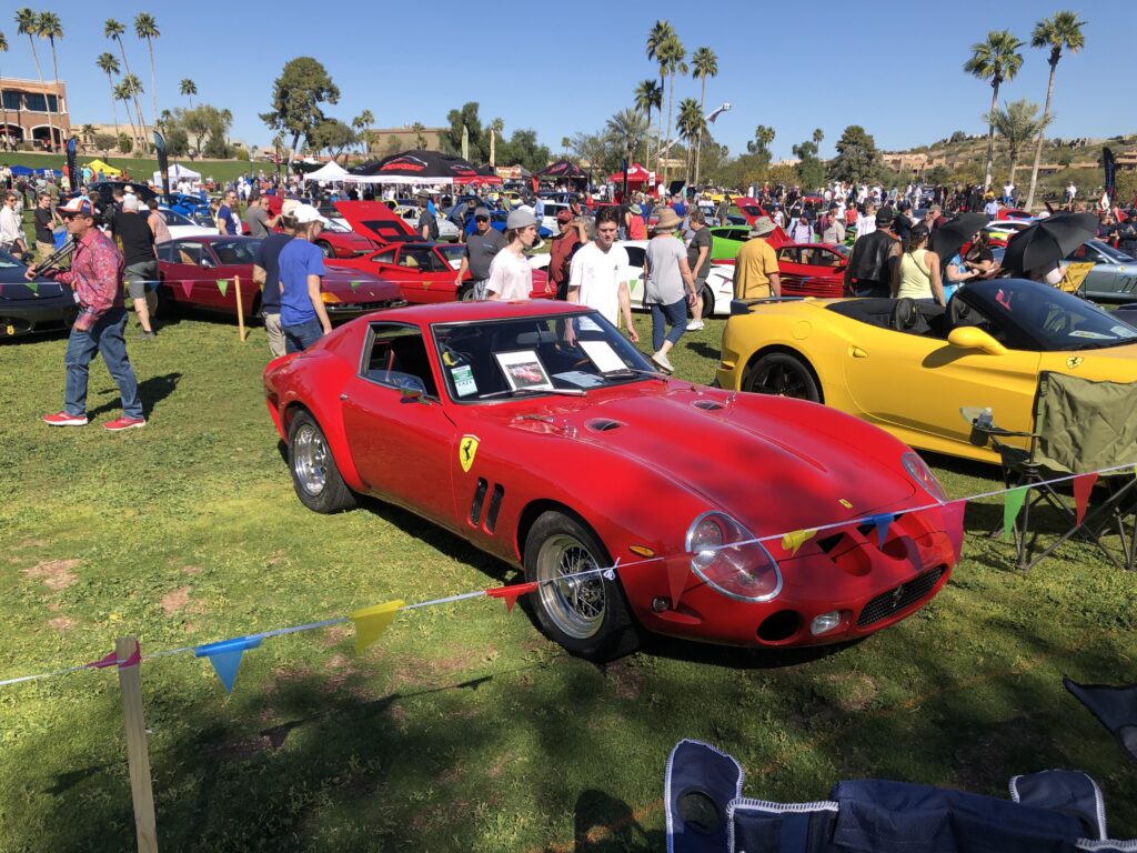 [Ferrari 250 GTO] had paperwork in the windshield