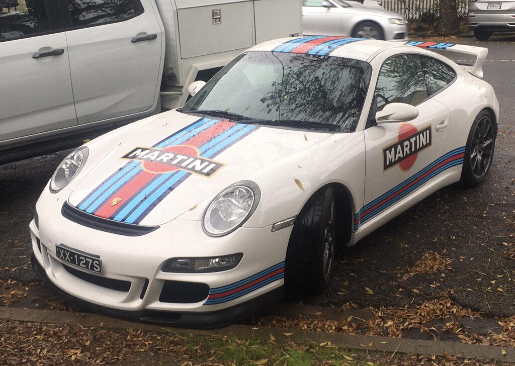 More street cars need cool race liveries. Spotted this out in the rain today.