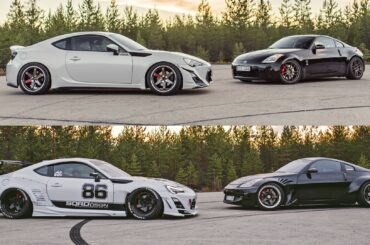 Me and my brother, a couple of years ago vs today