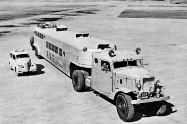 Marmon-Herrington THD-315-6 "Desert Pullman" bus conversion commandeered by the RAF in 1943